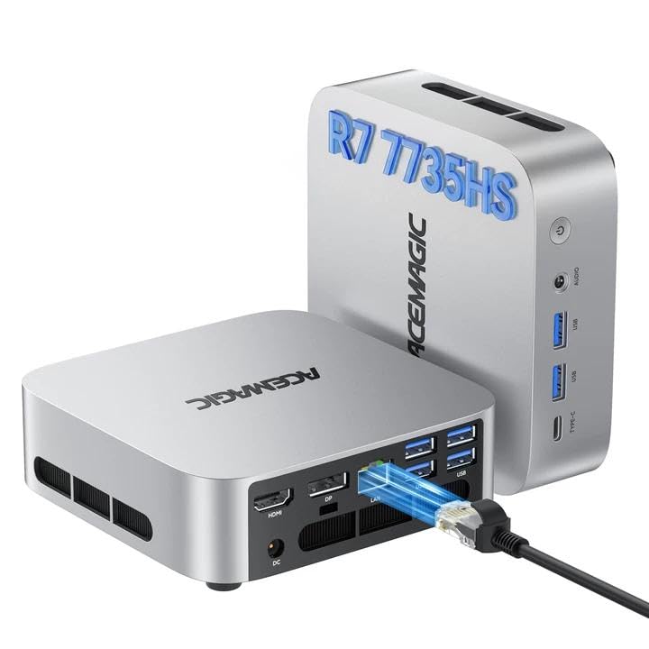 Amazon.co.jp: ACEMAGIC ミニpc AMD Ryzen 7 7735HS 8C/16T最大4.75GHz